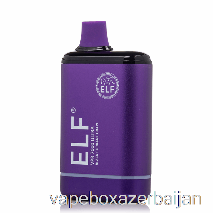 Vape Baku ELF VPR 7000 Ultra Disposable Black Currant Grape